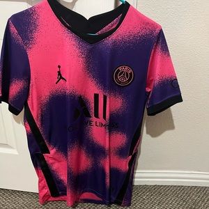 PSG 2020/2021 Jordan Pink/Purple 4th kit